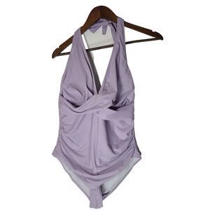 Unbranded Lavender One Piece Bathing Suit Womens XXL